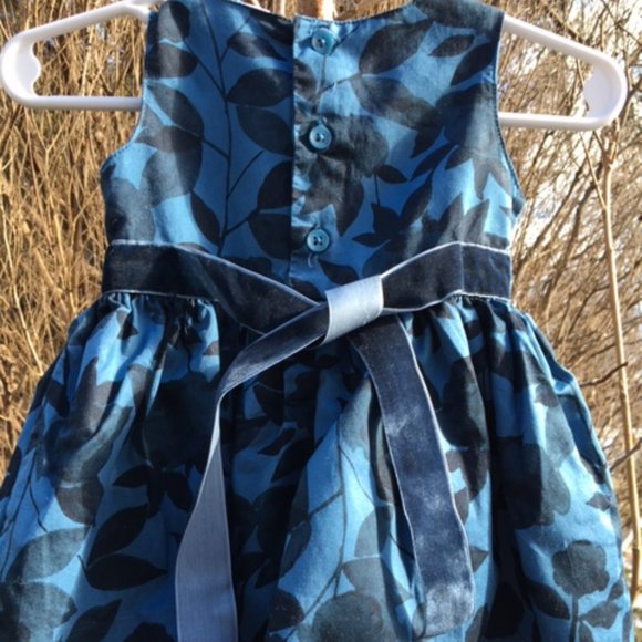Adorable, Floral, Subtle Blues, NWOT Carter's Party Dress. 3 months - Picture 8 of 9